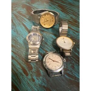 Lot of Men’s VTG & Y2K Watches Helbros, Lathin, Rusty, & Ronica Read
